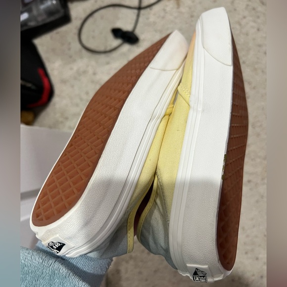 Vans yellow orange blue men’s 6.5 women’s 8 ultracush - Picture 8 of 8